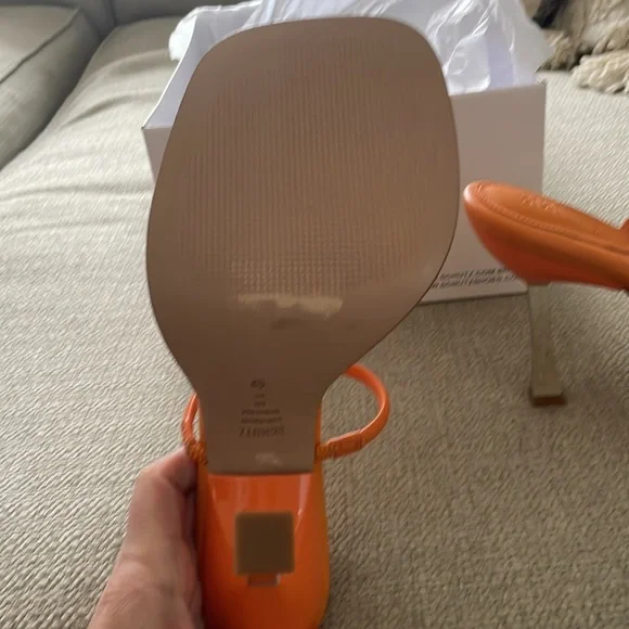 Schutz Agatha Sandal - Orange - Picture 10 of 15